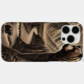 Leather Look Beer by Water Case-Mate iPhone Case (Achterkant (horizontaal))