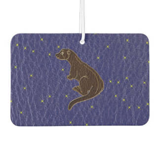 Leather-look Native American Zodiac Otter Luchtverfrisser