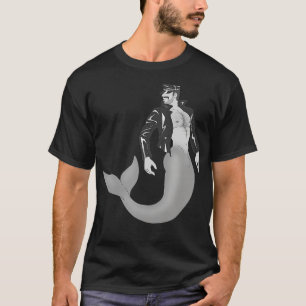 Leather papa Merman T-shirt