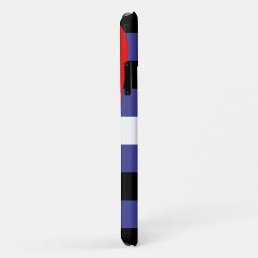 Leather Pride Flag Case-Mate iPhone Case (Achterkant/rechts)