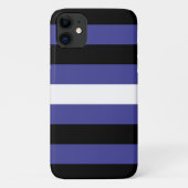 Leather Pride Flag Case-Mate iPhone Case (Achterkant)
