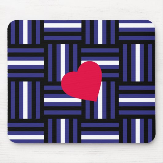 Leather Pride geïnspireerde Mousepad Muismat (Voorkant)