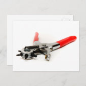 Leather Puncher Briefkaart (Voorkant / Achterkant)