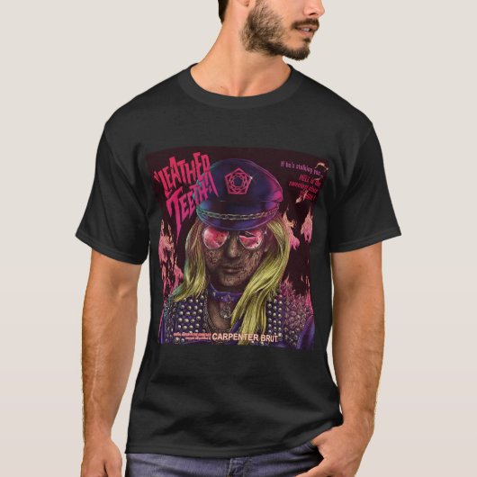 LEATHER TEETH by carpenter brut T-shirt (Voorkant)