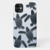 Leatherback Zee Turtle iPhone Case (Achterkant)