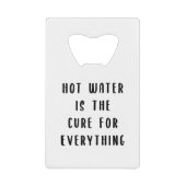 L'eau chaude est le remède à tout (Devant)