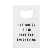 L'eau chaude est le remède à tout (Dos)