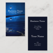 L'eau de H2O laisse tomber le carte de visite (Devant / Derrière)