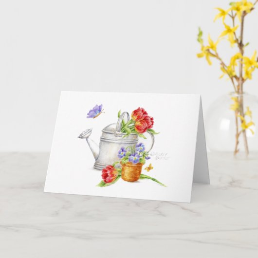 L'Eau De Jardin Peut Vider N'Importe Quelle Carte  (Fleur jaune)