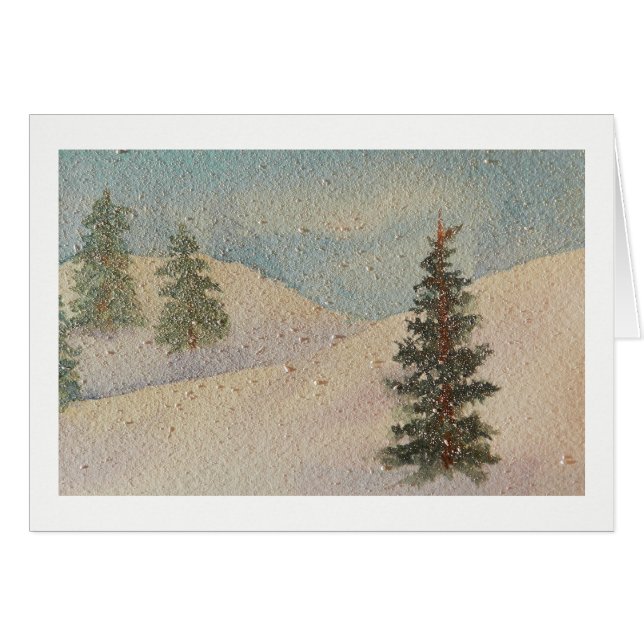 L'eau de la neige dans les montagnes (Devant Horizontal)
