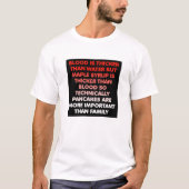 L'eau d'érable est plus épaisse que l'eau Tshirt d (Devant)