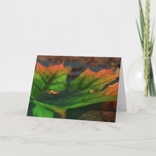 L'Eau Est Grande Carte (Devant)