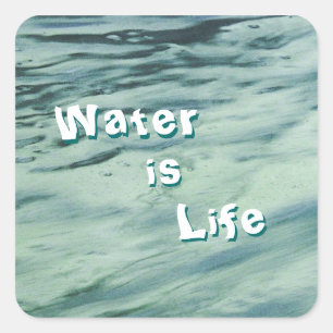 L'eau est un Stickers Vie