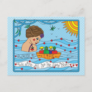L'eau est vie_ Carte postale