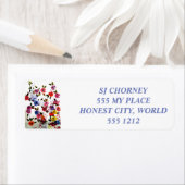 L'EAU FLEUVE PEUT RENVOYER DES ÉTIQUETTES D'ADRESS (En situation)