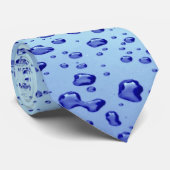 L'eau laisse tomber la cravate de thème (Roulé)