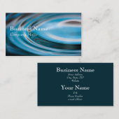 L'eau ondule le carte de visite générique de (Devant / Derrière)