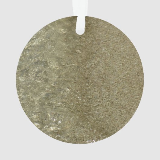 L'eau sur la plage II Photographie Abstraite de la (dos)