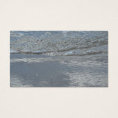 L'eau sur la plage Photographie Abstraite (Dos)