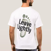 Leave Lightly Travel T-Shirt | Minimal Eco (Dos)