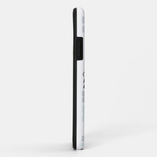 "Leave Silently" – Grappige introverte quote Telef Case-Mate iPhone Case (Achterkant/rechts)