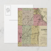 Leavenworth County, Kansas Briefkaart (Voorkant / Achterkant)