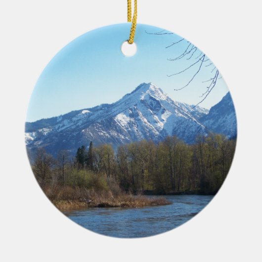 Leavenworth Keramisch Ornament (Voorkant)