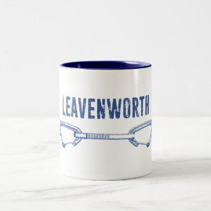 Leavenworth Klim Quickdraw Tweekleurige Koffiemok