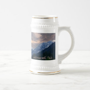 "Leavenworth, Wa Mountains" Beer Stein Bierpul