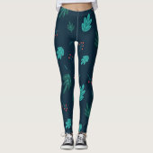 Leaves Art Leggings (Voorkant)