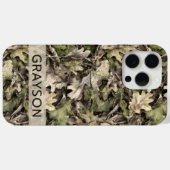 Leaves Camouflage Personalized Case-Mate iPhone Case (Achterkant (horizontaal))