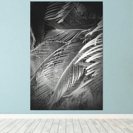 Leaves Canvas Afdruk (Insitu (Houten vloer))