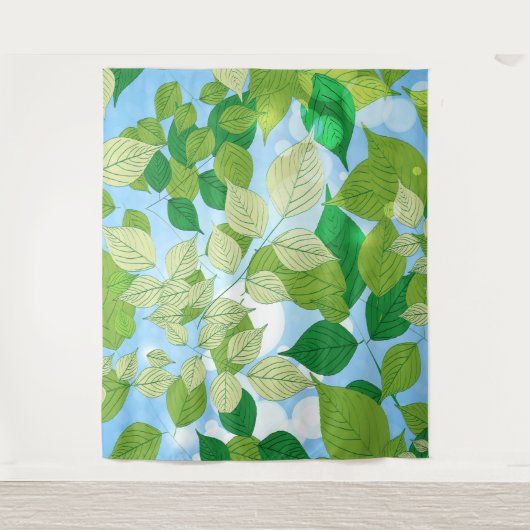 Leaves Wandkleed (Voorkant)