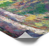 Lebaskisch - meisje en geiten in het bos poster (Hoek)