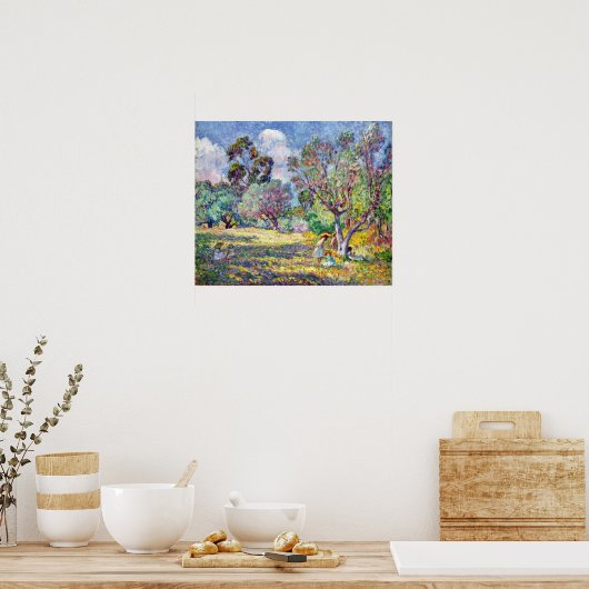 Lebasque - Kinderen op de Glade 1906 Poster (Keuken)