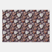 Lebkuchen, Duits kerstontbijt Inpakpapier Vel (Voorkant 3)