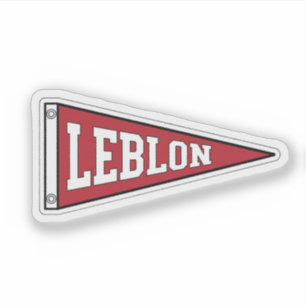 Leblon, Rio de Janeiro wimpel Sticker