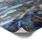 Lebourg - De Seine bij Rouen in de winters Poster (Hoek)