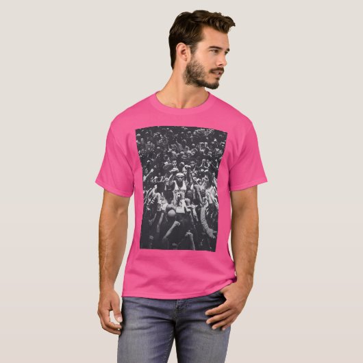 LeBron James en iedereen om hem heen T-shirt (Voorkant volledig)