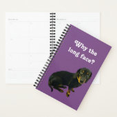 LeBron, le portable du planificateur Dachshund (Devant avec enveloppe)