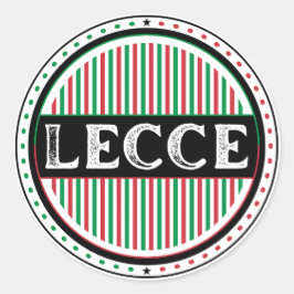 Lecce City Pride Emblem – Italian Identity Ronde Sticker