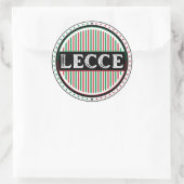 Lecce City Pride Emblem – Italian Identity Ronde Sticker (Tas)