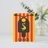 Lecce Scooter-Briefkaart Briefkaart (Staand voorkant)
