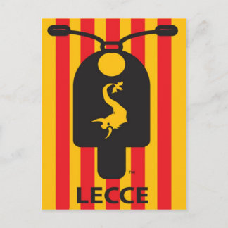 Lecce Scooter-Briefkaart Briefkaart