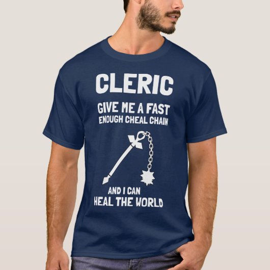 L'ecclésiastique T-shirt "guérissent monde" (Devant)