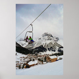 Lech am Arlberg Austrian Alps Austria Photo Print