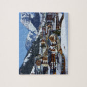 Lech am Arlberg en Autriche - Puzzle (Vertical)