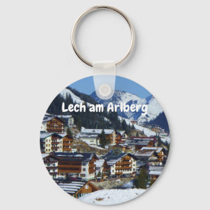 Lech am Arlberg in Austria Souvenir Sleutelhanger