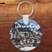 Lech am Arlberg in Austria Souvenir Sleutelhanger (Voorkant)
