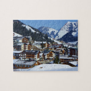 Lech am Arlberg in Oostenrijk - Puzzel
